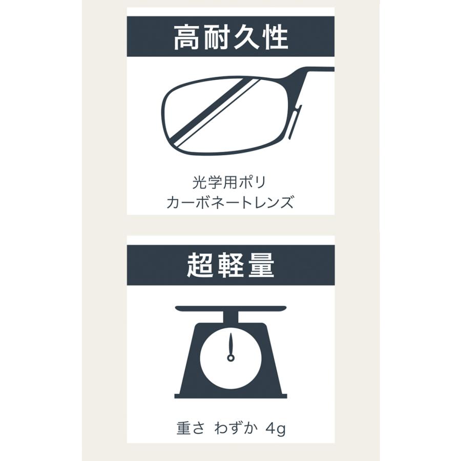 【送料無料　格安セール！！】Thin Optics 拡大鏡 ルーペ 眼鏡 めがね メガネ 厚さ2mm 重量2.5ｇ ポリカーボネートレンズ 耐久性 折りたたみ｜daikanyama-st｜16