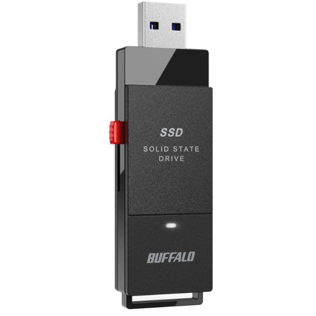 BUFFALO バッファロー SSD 外付け 500GB 超小型 コンパクト BUFFALO バッファロー SSD 外付け 500GB 超小型 コンパクト