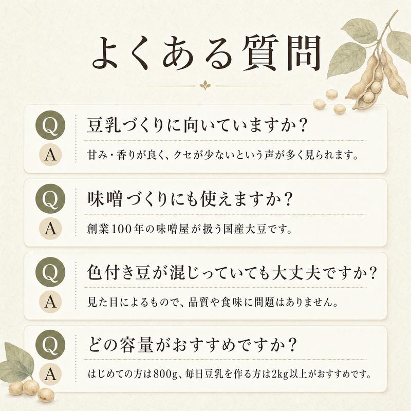 大豆 15kg 国産 フクユタカ ふくゆたか 国産大豆 令和7年産 味噌 豆乳