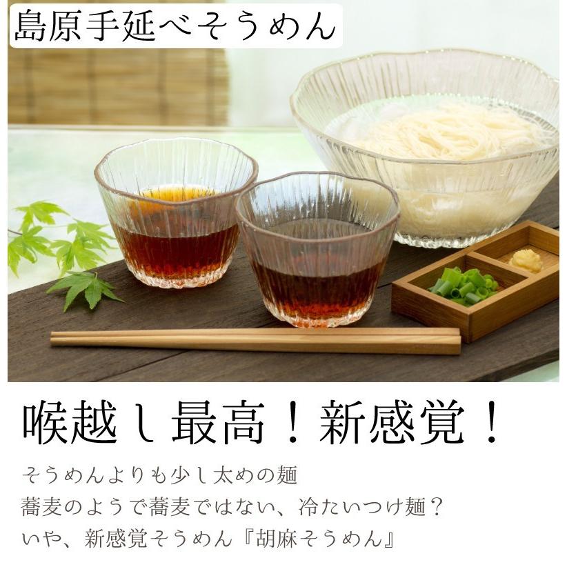 胡麻そうめん 6束入りx6袋 (50g x36束)　御中元 お中元  黒ごまそうめん 金ごまそうめん 島原手延べそうめん 黒胡麻そうめん 島原素麺 ギフト |  | 04