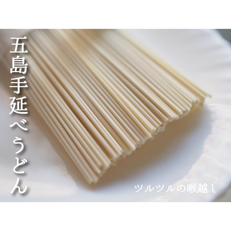 五島うどん 400g (200g x2) 5人前 うどん 乾麺 手延べうどん 長崎県産