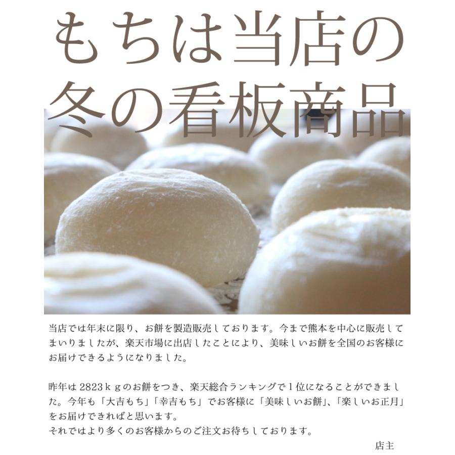 丸餅 1kg 18〜20個程度 お正月 餅 もち 熊本県産 無添加 おもち 小餅