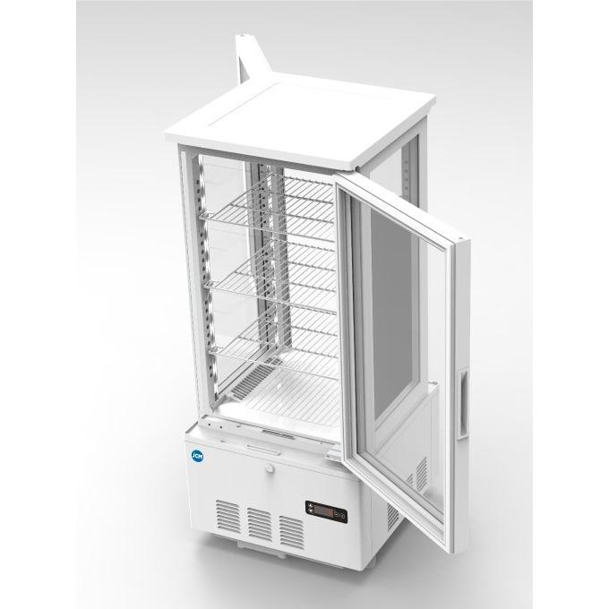 JCM(業務用厨房機器) 4面ガラス冷蔵ショーケース 四面ガラス冷蔵ショー