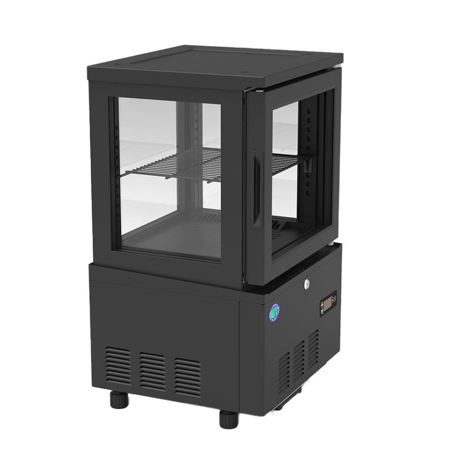 JCM(業務用厨房機器) 4面ガラス冷蔵ショーケース 四面ガラス冷蔵