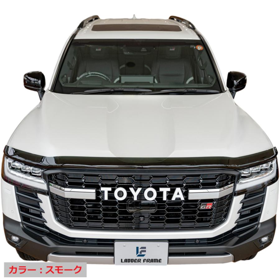 トヨタ ランドクルーザー 300 EGR バグガード　スモーク　新品 ランドクルーザー 【みんカラ大賞受賞】ランクル300 バグガード