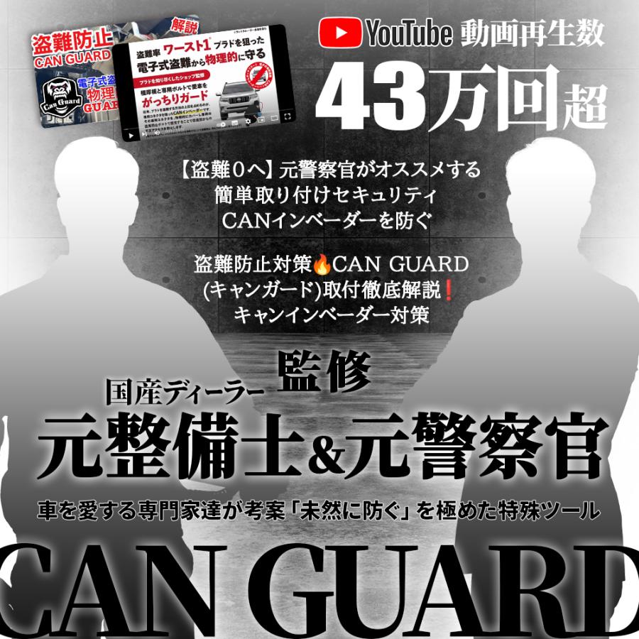 CAN ガード 150プラド系専用 盗難防止対策 CANインベーダー防止｜daiking-net｜02