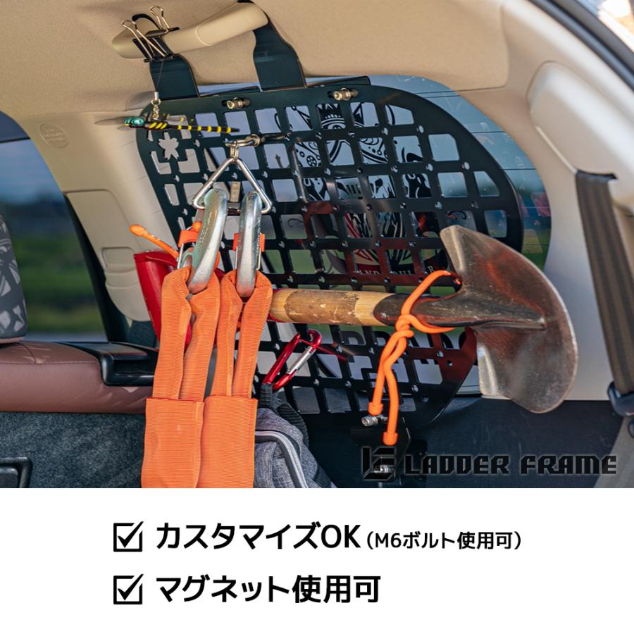 ランドクルーザー ランクル70 インナーメッシュラック 車内用ラック