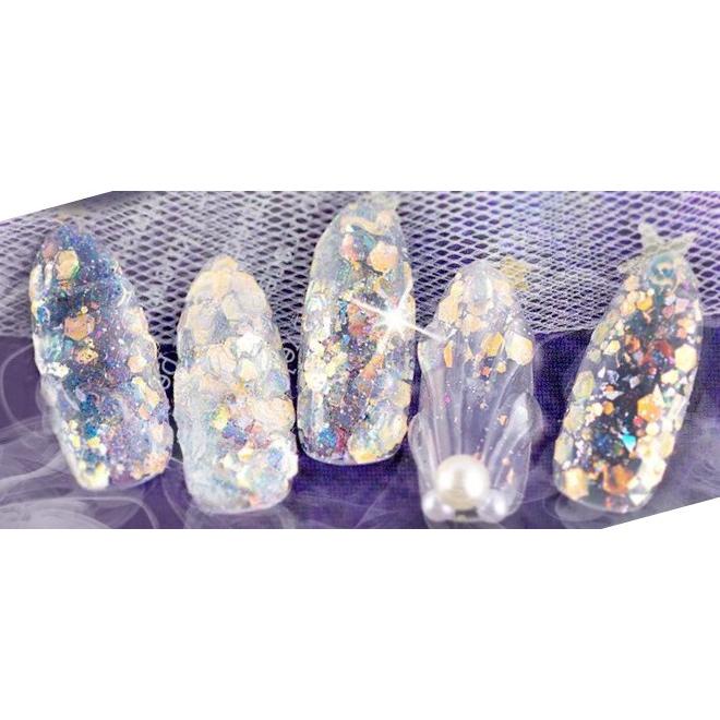 オーダーネイルパーツ ネコポス送料無料】ネイルパーツ SUZUコラボ商品 アシンメトリー