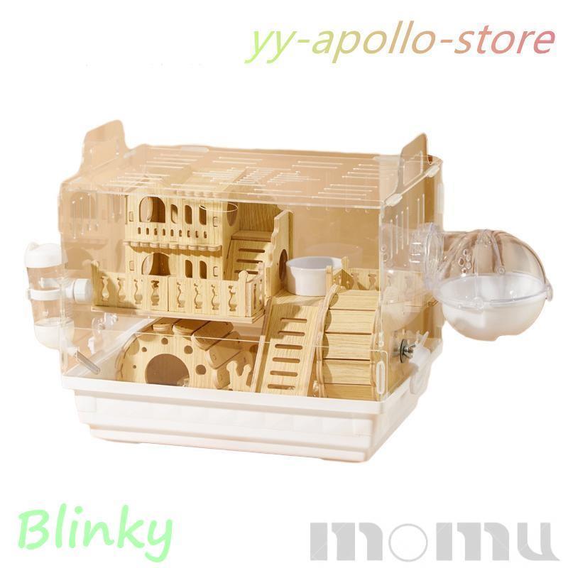 【大型サイズ】ハムスターケージ ハムスター ケージ 全面クリア 全透明 大型サイズ 飼育ケージ