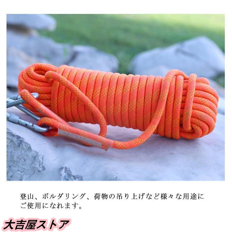 ロープ 10mm 12mm アウトドア 登山 クライミング 10m 15m 20m 多