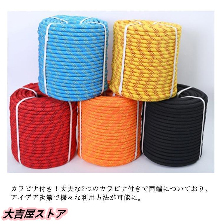 ロープ 10mm 12mm アウトドア 登山 クライミング 10m 15m 20m 多