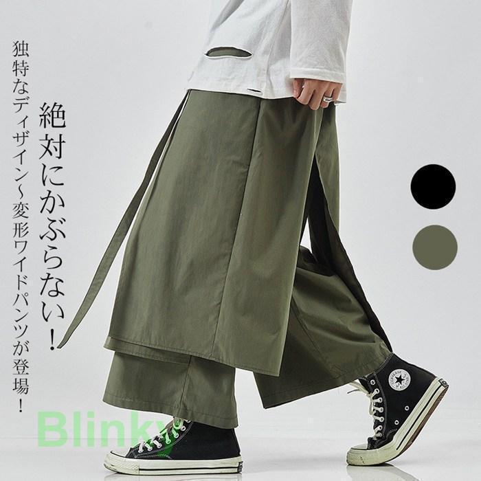 Y's BANG ON! アシンメトリー サルエルパンツ ワイドパンツ サイズM Y's BANG ON! アシンメトリー サルエルパンツ ワイドパンツ