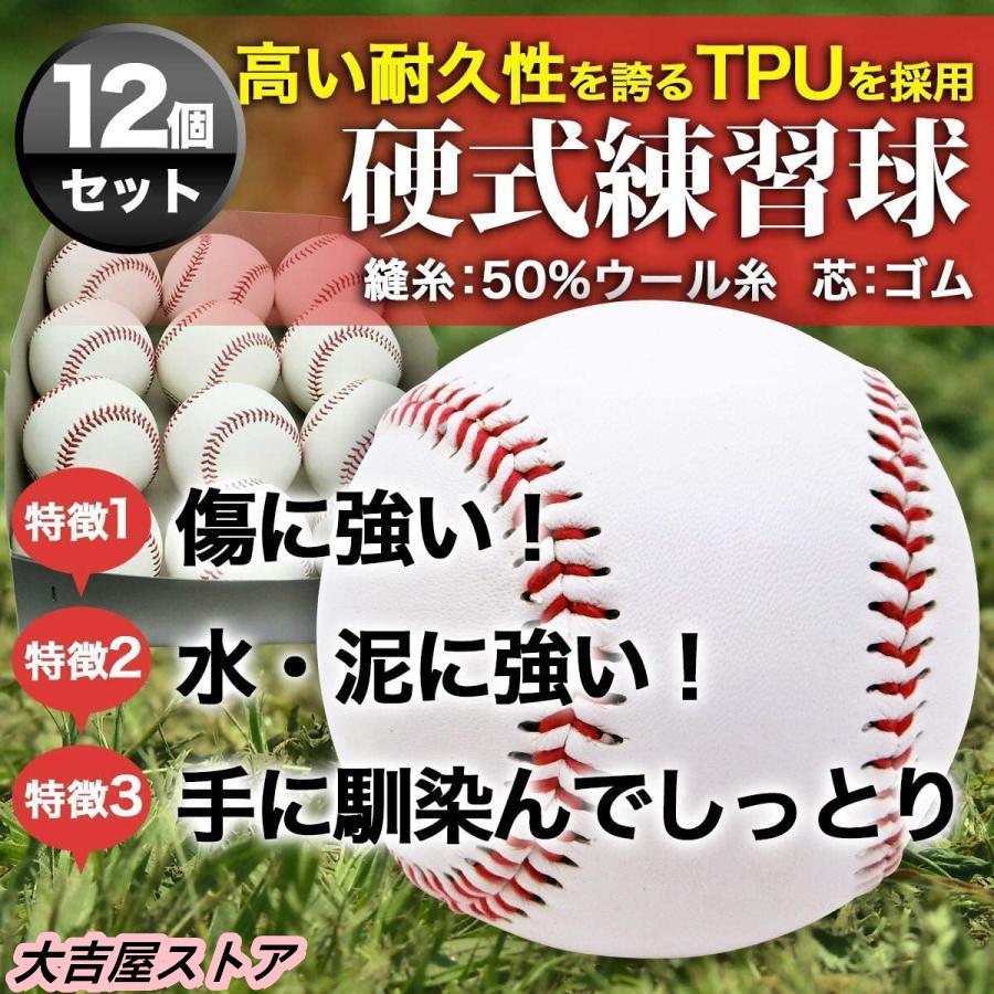 硬式野球ボール 12個セット 練習用 硬式球 バッティング練習 硬式野球ボール 12個セット 練習用 硬式球 バッティング練習
