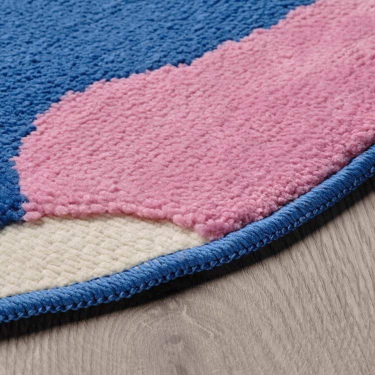 IDROTTSHALL イドロッツハル ラグ - マルチカラー 150x150 cm 005.511.10 イドロッツハル ラグ マルチカラー 150x150