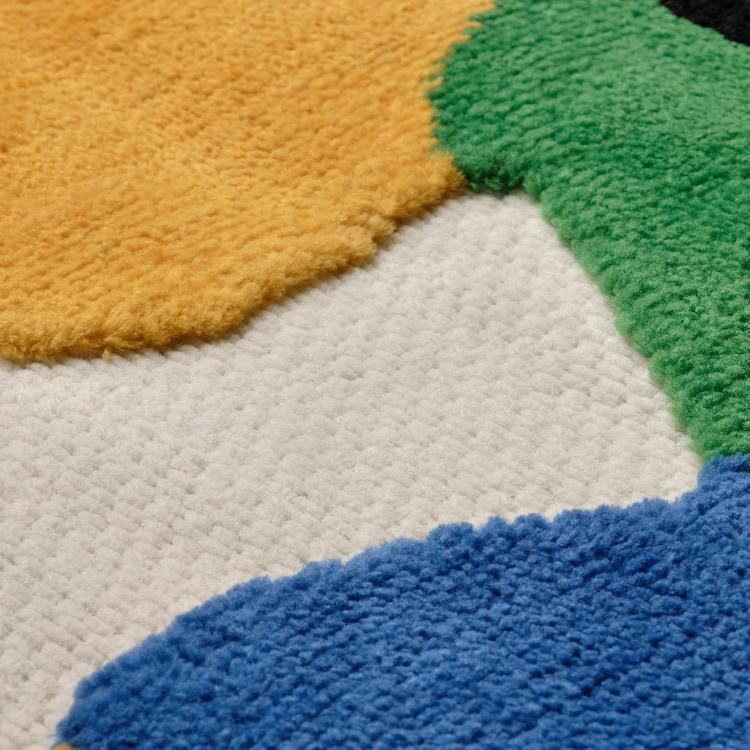 IDROTTSHALL イドロッツハル ラグ - マルチカラー 150x150 cm 005.511.10 イドロッツハル ラグ マルチカラー 150x150