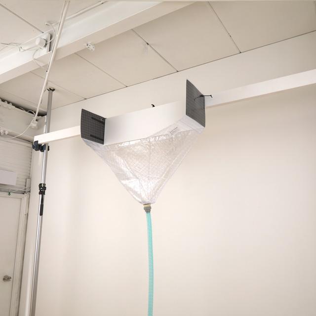 壁掛用エアコン洗浄カバーV3 オープン型・メッシュ入 SA-N08M サイズ