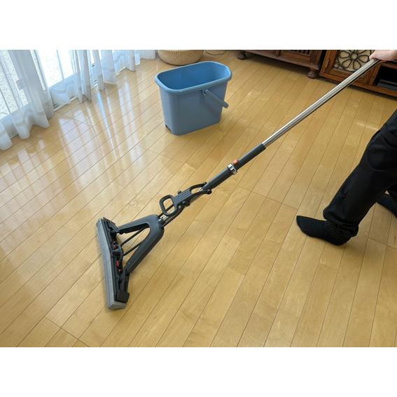 テガールモップV型(超吸水スポンジ絞りタイプ）本体＋替えモップ2個セット |  | 09