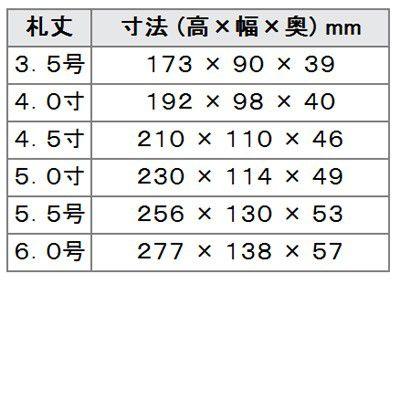 位牌 国産塗り位牌 勝美 溜色 4.5寸_2