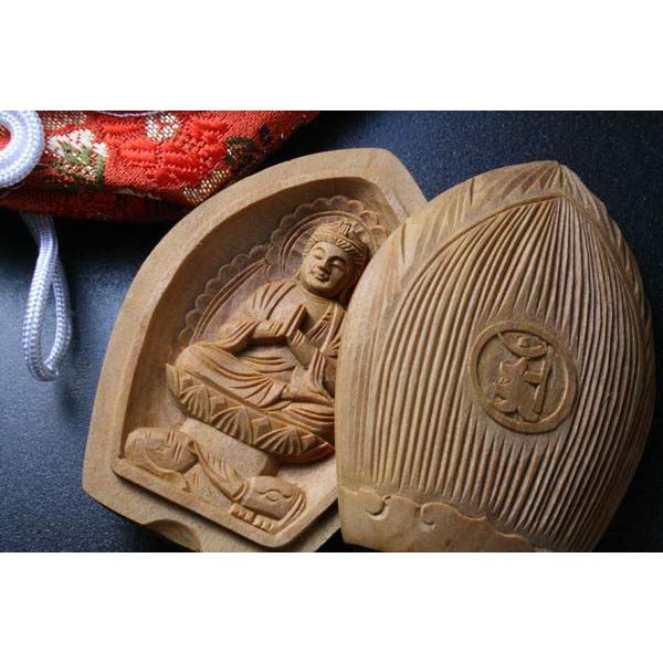 普賢菩薩 守護本尊(辰 巳) 金襴袋付 【丹生】