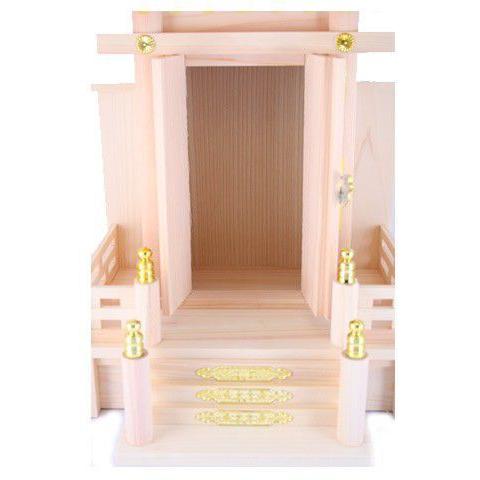 神棚セット 東濃桧：中神明 神具一式_1