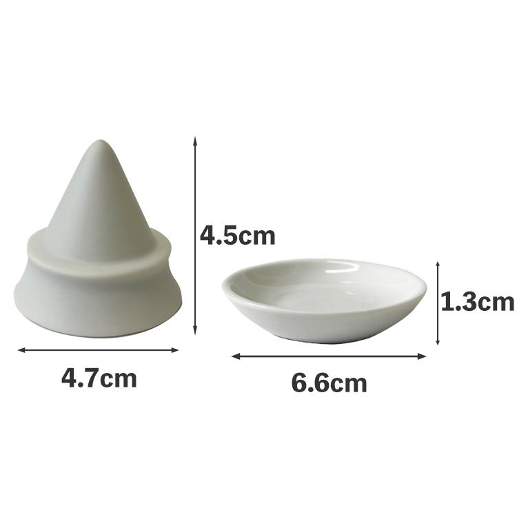 神棚 神具 盛り塩セット（小）盛塩セット 皿2枚付き : 大黒屋仏壇店