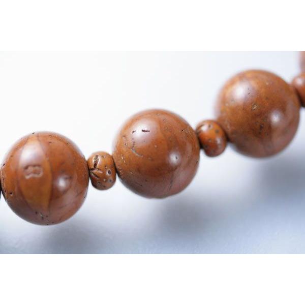 逸品】宗派数珠 浄土宗男性用 三万浄土・上鳳眼菩提樹虎目石仕立本銀輪