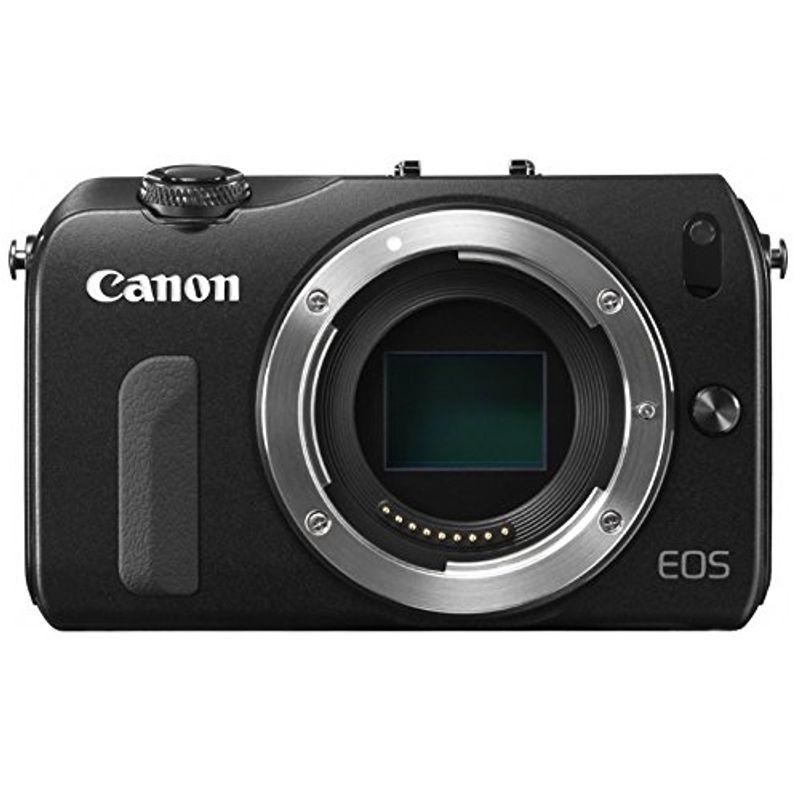 Canon ミラーレス一眼カメラ EOS M ボディ ブラック EOSMBK-BODY 