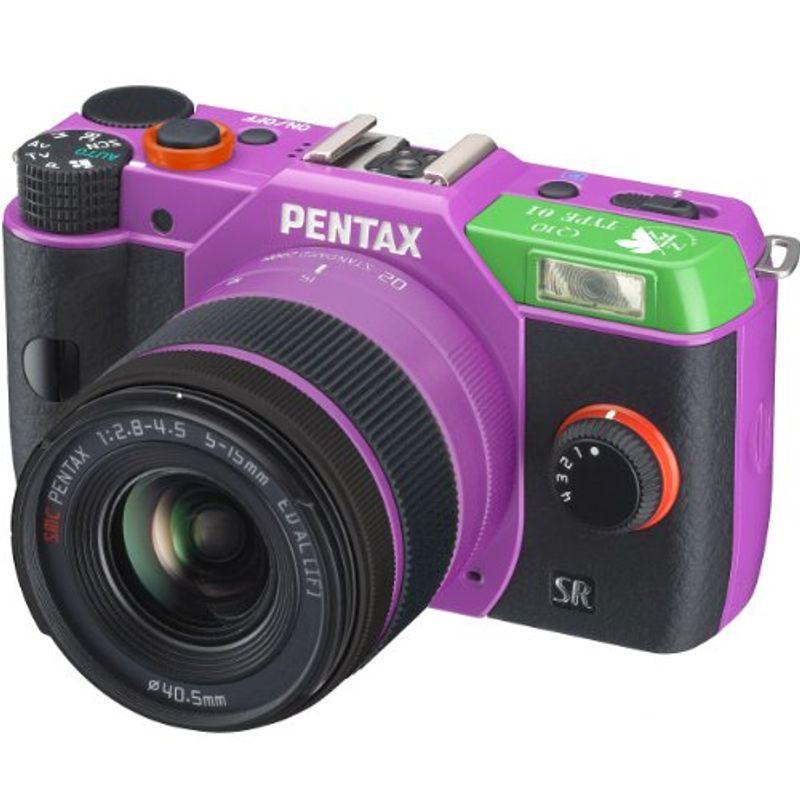 卸し売り購入 Q10 ミラーレス一眼 PENTAX エヴァンゲリオンモデル TYPE ZOOM STANDARD 02 標準ズーム ズームレンズキット デジタル一眼レフカメラ