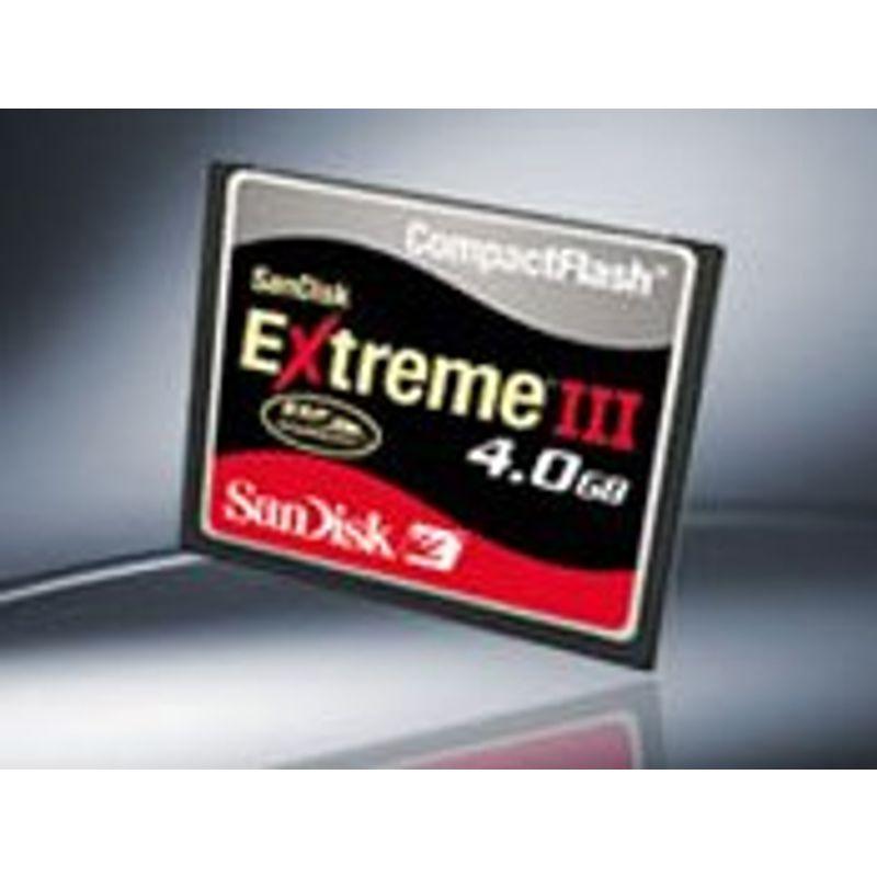 SanDisk SDCFX3-4096-903 Extreme III 4GB