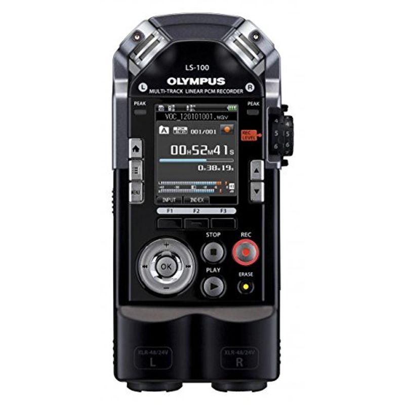 OLYMPUS マルチトラックリニアPCMレコーダー LS-100 ブラック 4GB SD