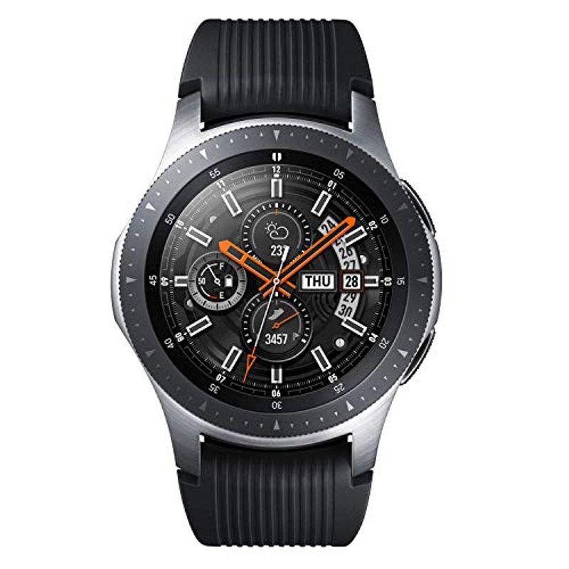 【限定販売】 Galaxy Watch SM iOS/Android対応 スマートウォッチ Samsung 国内正規品 シルバーGalaxy純正 46mm スマートウォッチ本体