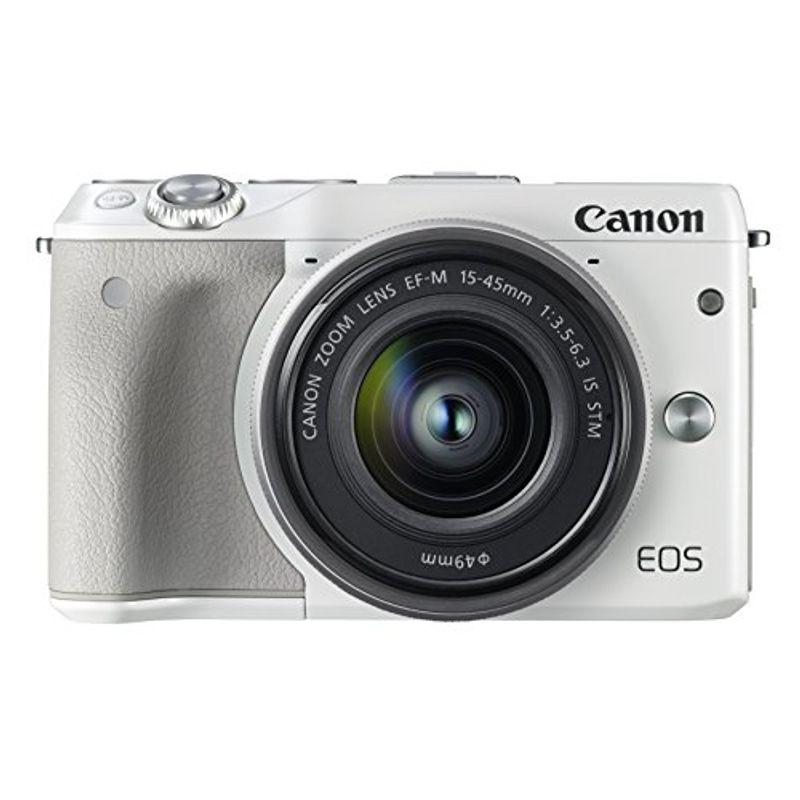 Canon ミラーレス一眼カメラ EOS M3 レンズキット(ホワイト) EF-M15 