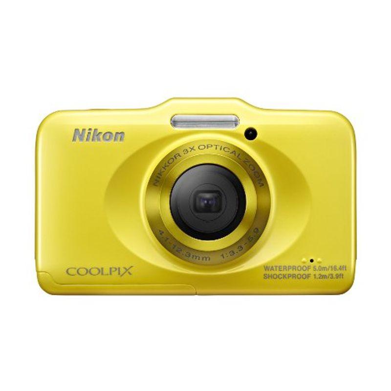 Nikon デジタルカメラ COOLPIX S31 防水5m 耐衝撃1.2m イエロー S31YW 