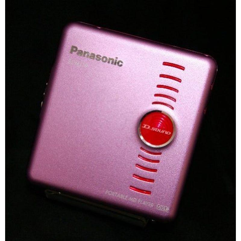 Panas0nic パナソニック SJ-MJ19-P ピンク ポータブルMDプレーヤー MDLP対応 （MD再生専用機/MDウォークマン）