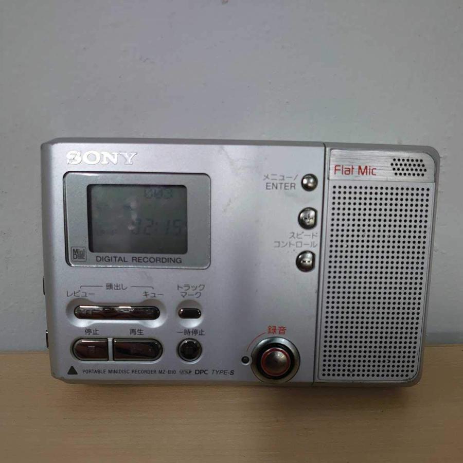 SONY ソニー MZ-B10 MDレコーダー MDLP対応 （MD録音再生兼用機