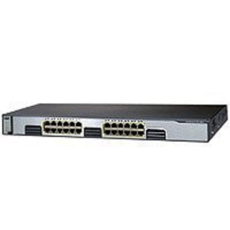 CISCO Catalyst 3750G-24T-S スタッカブル マルチレイヤ ギガビットイーサネットスイッチ WS-C3750G-24T