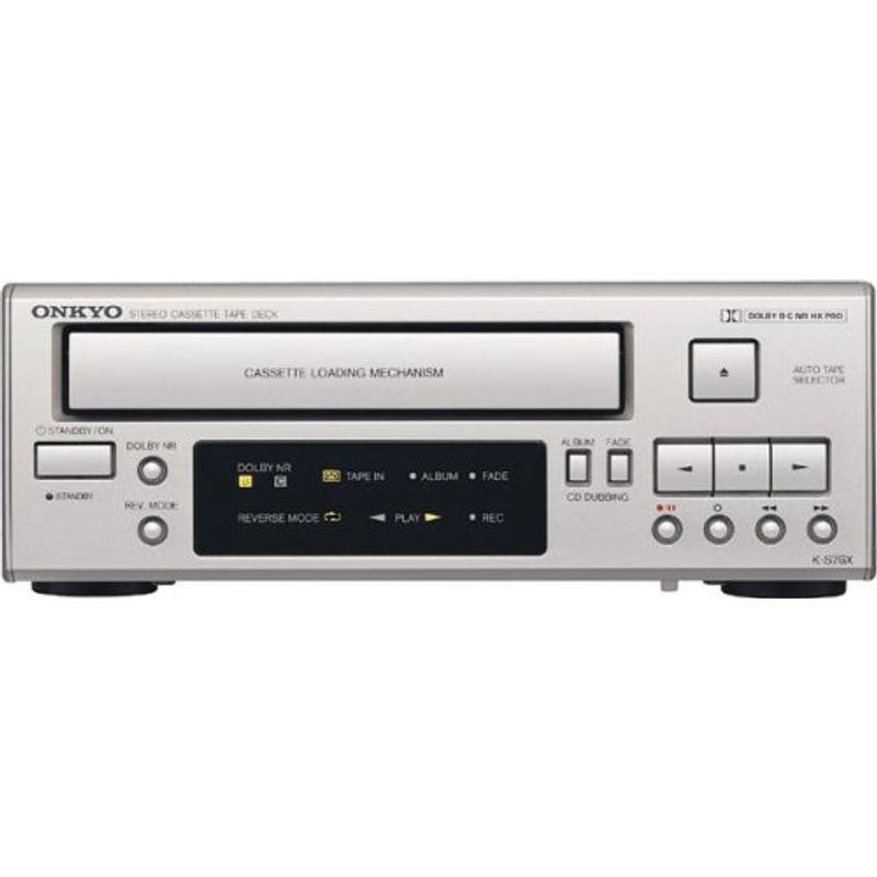 ONKYO FR オートリバースカセットデッキ シルバー K-S7GX(S ONKYO FR オートリバースカセットデッキ シルバー K-S7GX(S