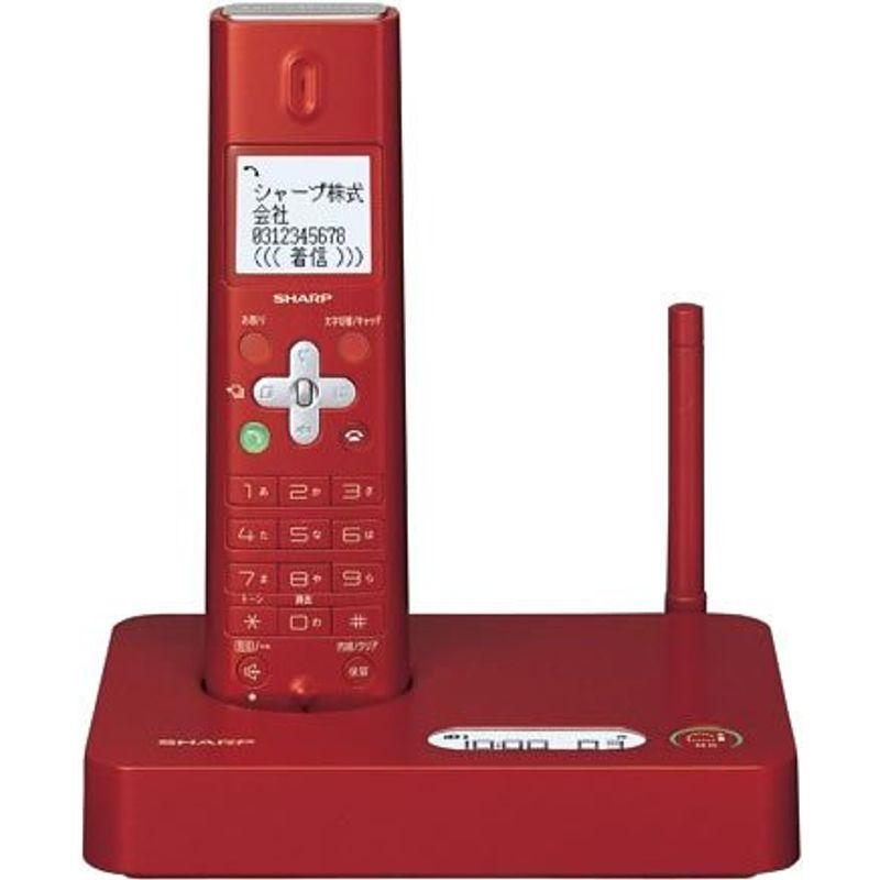 シャープ デジタルコードレス電話機 親機のみ レッド JD-S10CL-R