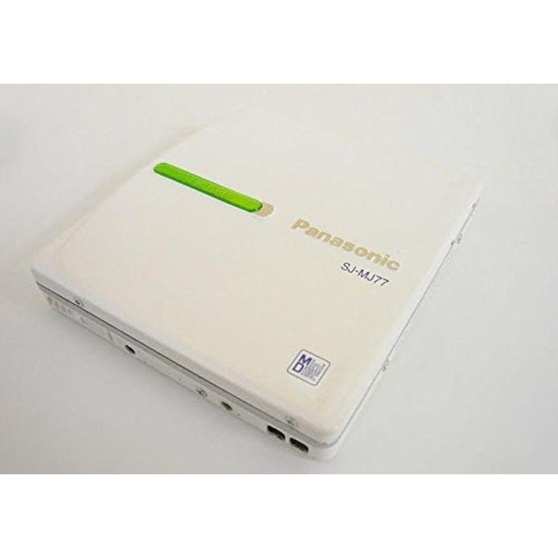 Panasonic パナソニック SJ-MJ77-W ホワイト ポータブルMD Panasonic パナソニック SJ-MJ77-W ホワイト ポータブルMD