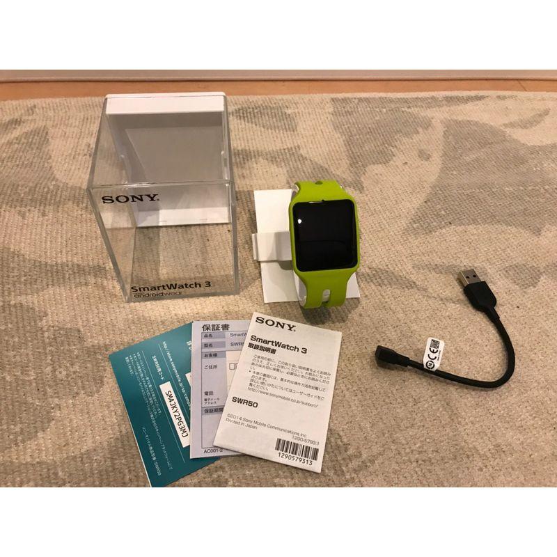 ソニー SmartWatch 3 SWR50 G ライム : リユースショップダイコク屋 