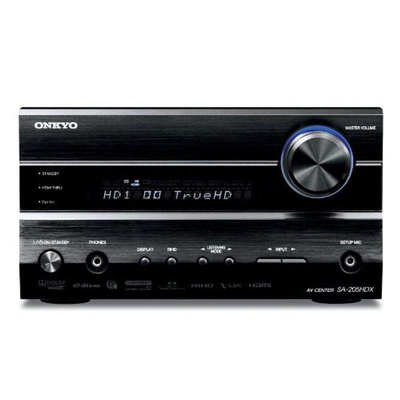 ONKYO 5.1ch対応AVセンター 最大出力30W×5 SA-205HDX(B) /ブラック 