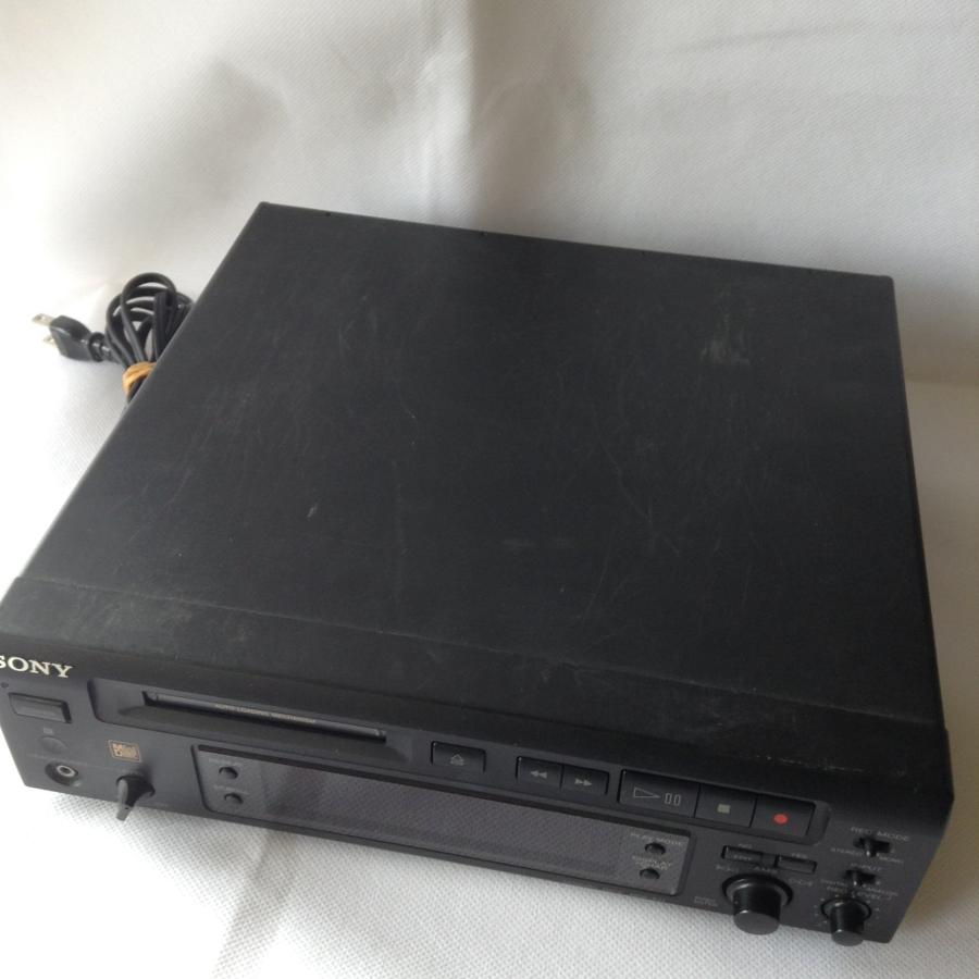 SONY ソニー MDS-S37 ブラック ミニディスクデッキ （MDデッキ