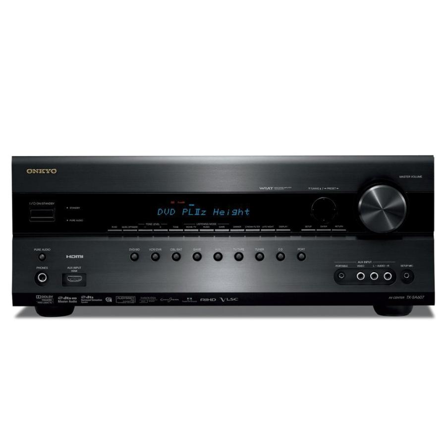 ONKYO HDサラウンド対応AVセンター 最大出力185W×7ch TX-SA607(B
