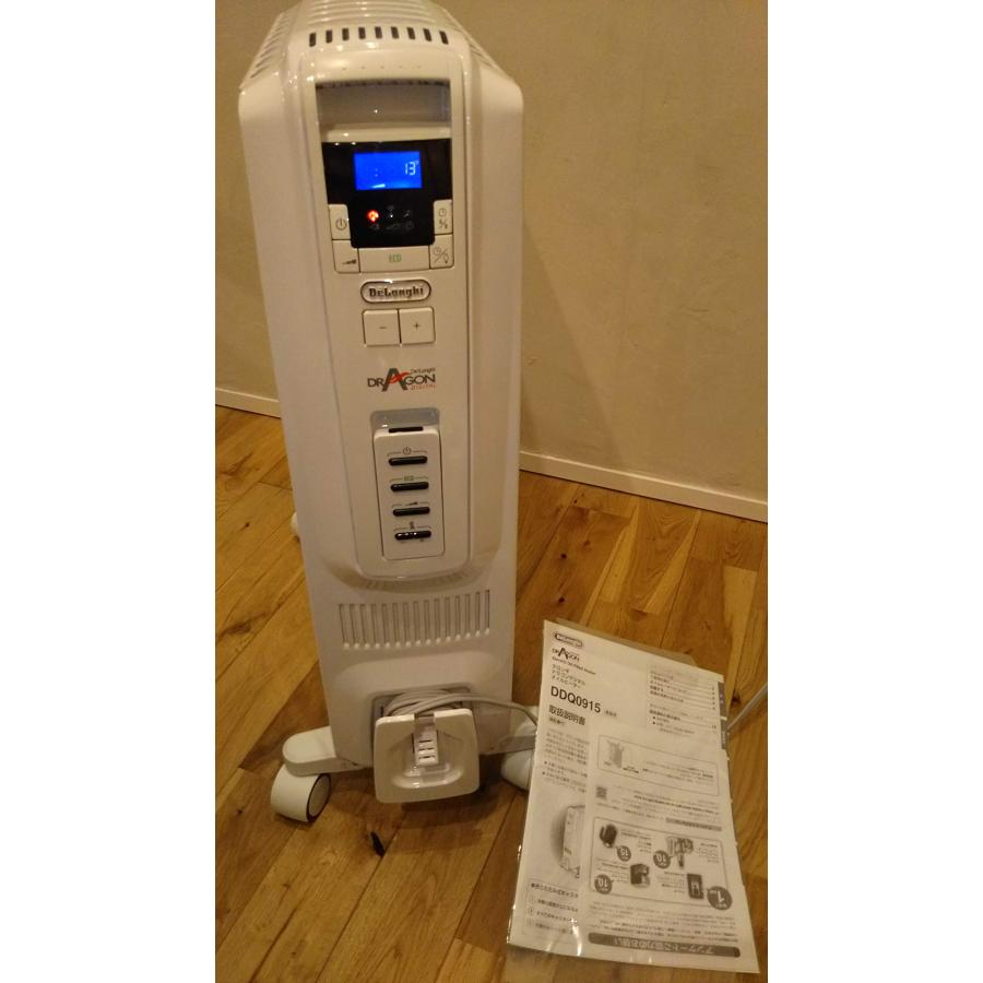 DeLonghi Dragon Digital DDQ0915-WH デロンギ オイルヒーター 