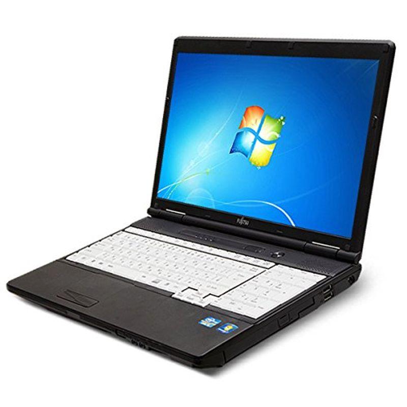 中古良品ノートパソコン Windows10+office 大容量HDD640GB 富士通