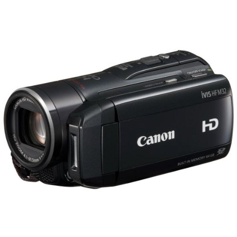Canon デジタルビデオカメラ iVIS HF M32 ブラック IVISHFM32BK 