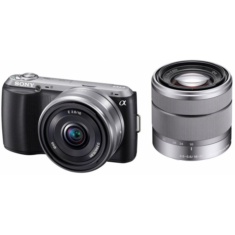 ソニー SONY ミラーレス一眼 α NEX-C3 ダブルレンズキット E 16mm F2.8 
