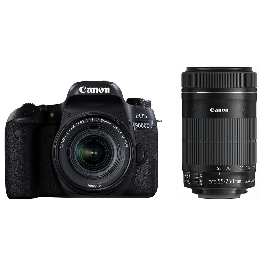 Canon デジタル一眼レフカメラ EOS 9000D ダブルズームキット EF-S18 