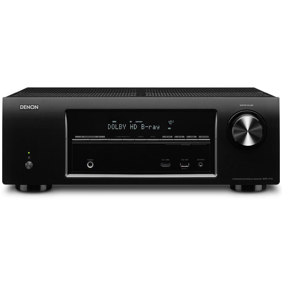 Denon AVサラウンドレシーバー ブラック AVR-1713K Denon AVサラウンドレシーバー ブラック AVR-1713K