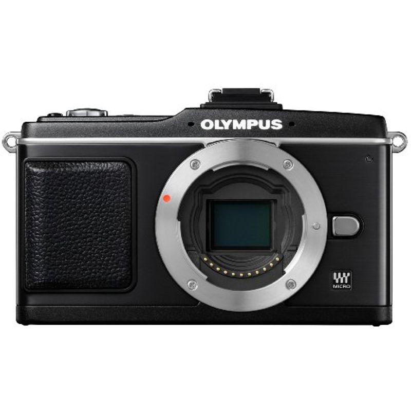 OLYMPUS ミラーレス一眼 PEN E-P2 ボディ ブラック E-P2BODY-BLK 